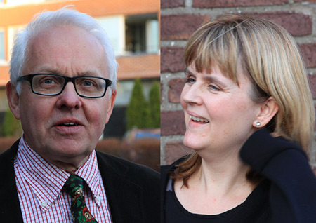 Lennart Lindahl och Inger Ahldén